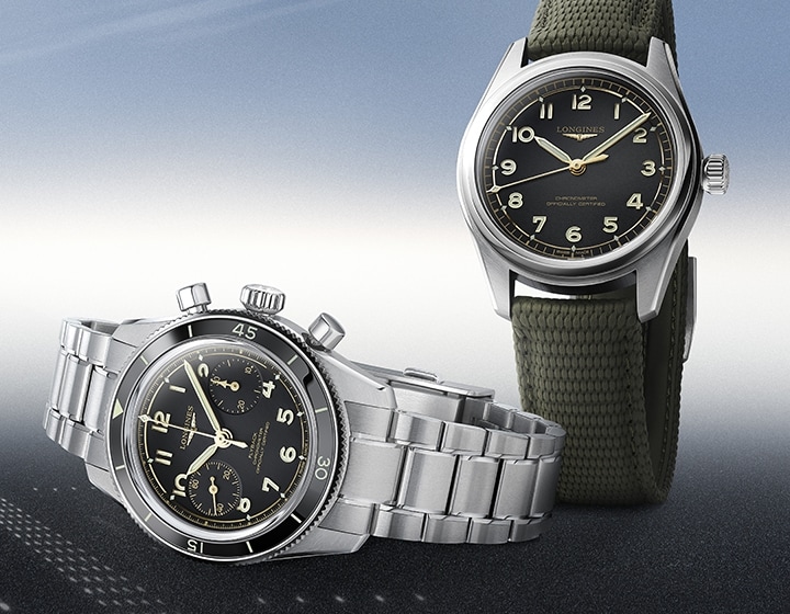LONGINES SPIRIT PILOT AND SPIRIT PILOT FLYBACK