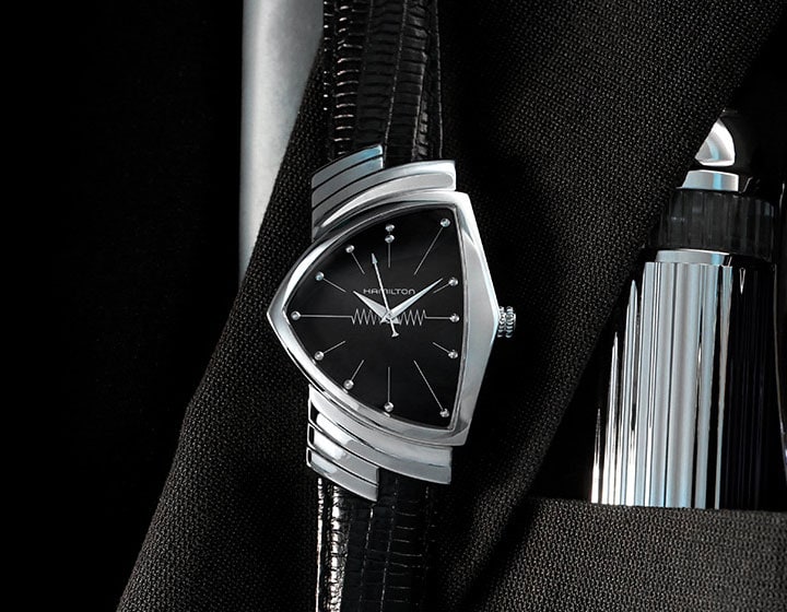 Hamilton Ventura: The Official Men in Black Watch - The Watch Company