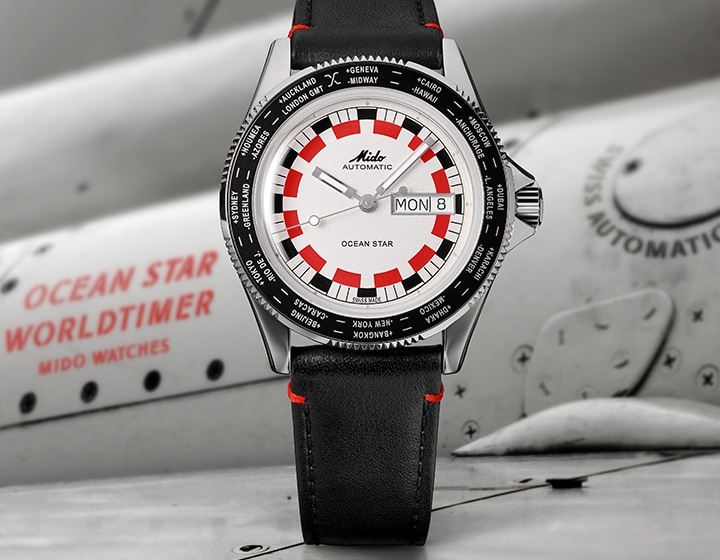 MIDO OCEAN STAR WORLDTIMER