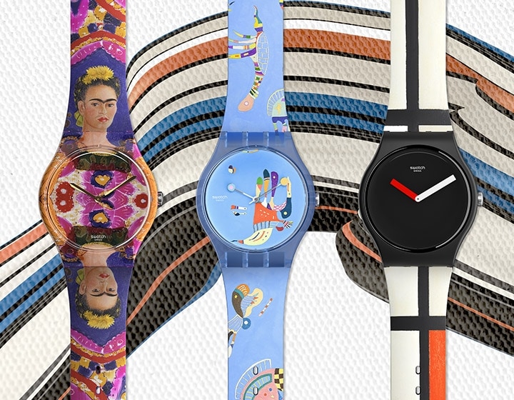 SWATCH JOINS FORCES WITH CENTRE POMPIDOU FOR AN ART-FILLED WATCH COLLECTION