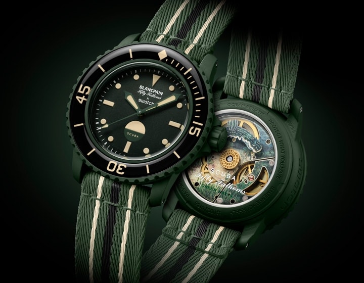 Swatch Scuba Fifty Fathoms Green Abyss