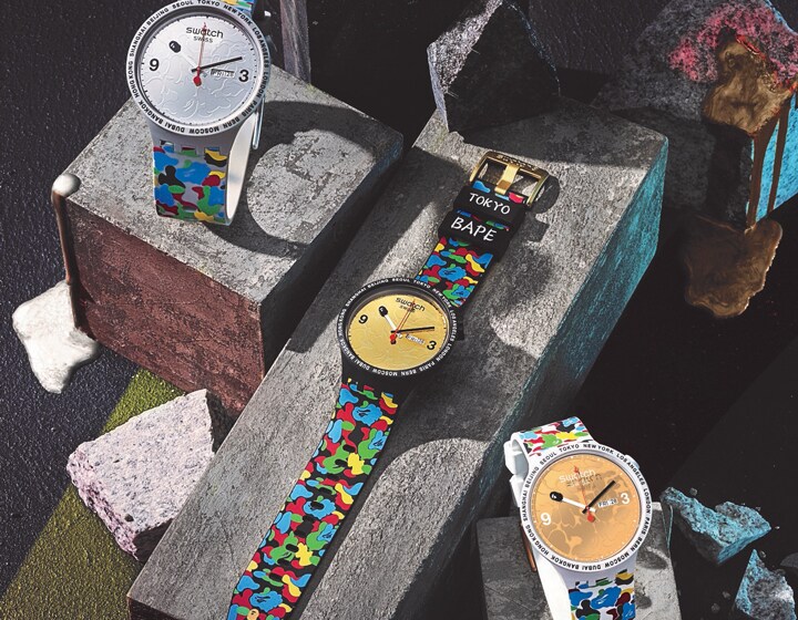 SWATCH X BAPE: STREETWEAR FOR THE WRIST