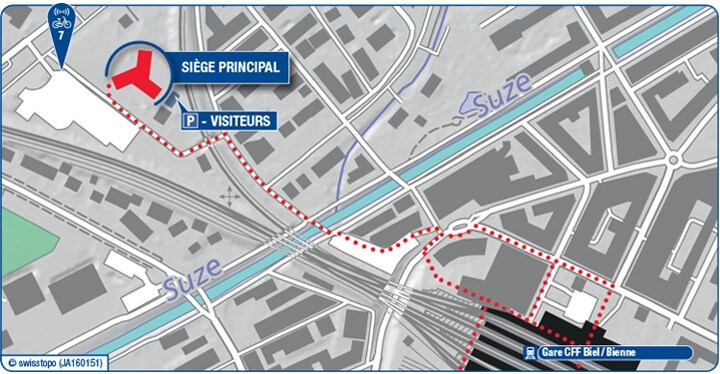 Swatch Group Access Map