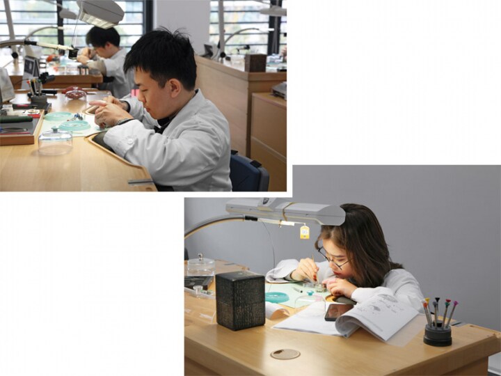 Watchmakers at work