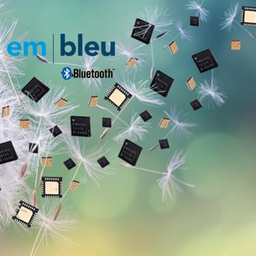 EM|Blue: SMALLEST BLUETOOTH® LOW ENERGY CHIP (V5.4)