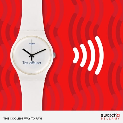 Swatch Bellamy: the new pay-by-the-wrist watch