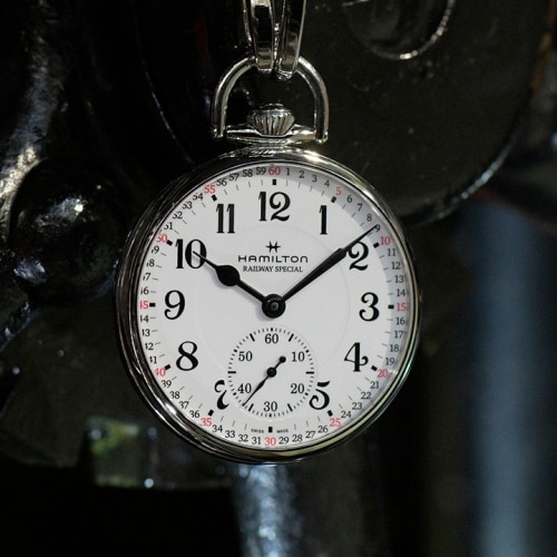 Hamilton celebrates its roots with the new Railroad Pocket Watch