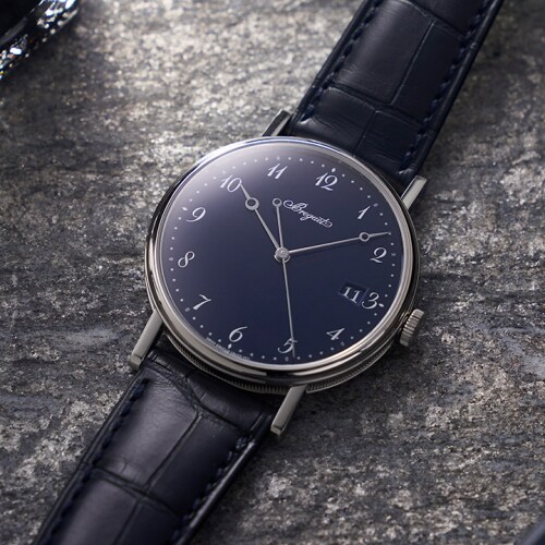Breguet Classique 5177 Émail Bleu « Grand Feu »