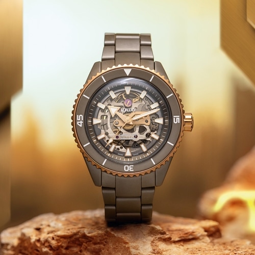 Rado Captain Cook High-Tech Ceramic Skeleton