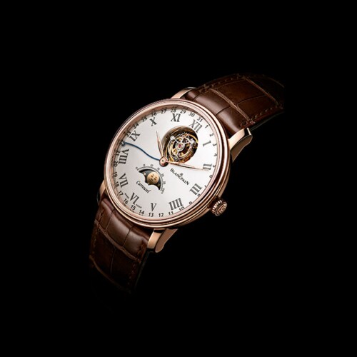 Blancpain – First-ever encounter between a carrousel and a moon phase