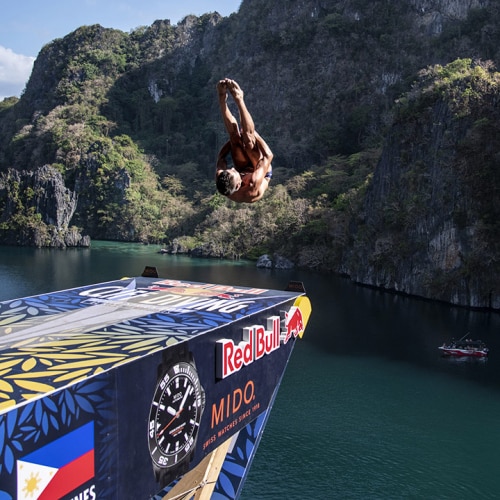 MIDO X RED BULL CLIFF DIVING