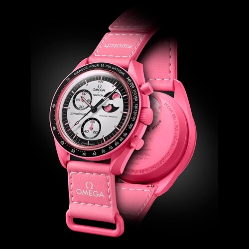 MOONSWATCH MISSION TO THE PINK MOONPHASE - Swatch Group
