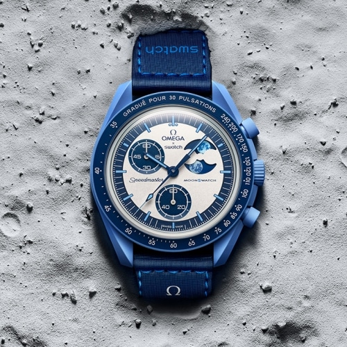 MoonSwatch MISSION TO THE SUPER BLUE MOONPHASE