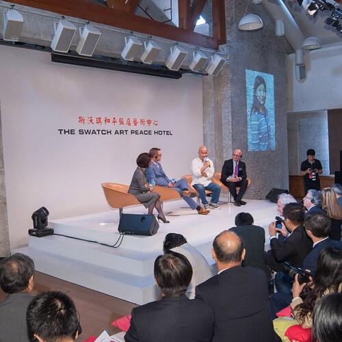 «Faces & Traces» at The Swatch Art Peace Hotel