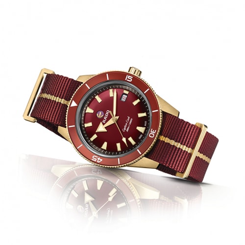 Rado Captain Cook Bronze Burgundy