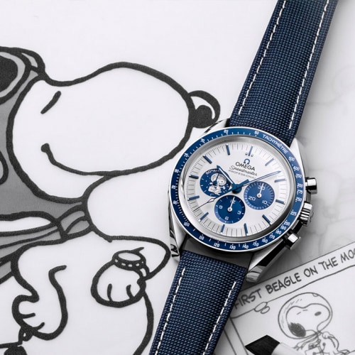 Omega Speedmaster “Silver Snoopy Award” 50th Anniversary