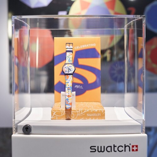 Swatch celebrates 35 with Ugo Nespolo
