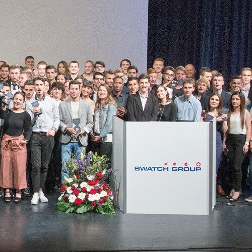 Cerimonia di consegna dei diplomi agli apprendisti